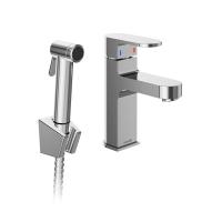 Смеситель для раковины Ravak Chrome CR 012.01 с гигиеническим душем X070167 хром