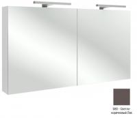 Зеркальный шкаф Jacob Delafon 1200х650х143 мм EB1368-G80 светло-коричневый глянцевый