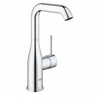 Смеситель для раковины Grohe Essence L-Size высокий поворотный излив, донный клапан 23 799 001