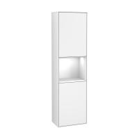 Пенал Villeroy & Boch Finion 418х270х1516 мм петли слева F460MTMT белый матовый/белый матовый