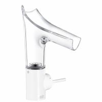 Смеситель для раковины Axor Starck V 140 ComfortZone 12112450 белый