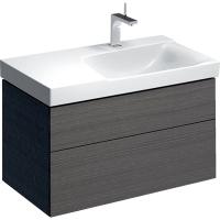 Тумба под раковину Geberit Xeno² 880х462х530 мм правая 500.516.43.1 серый дуб