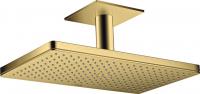 Верхний душ Axor ShowerSolutions 460 1jet с потолочным подсоединением 35277990 полированное золото