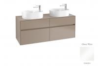 Тумба под раковину Villeroy & Boch Collaro 1400х500 мм C06400DH белый глянцевый