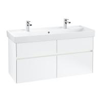 Тумба под раковину Villeroy & Boch Collaro 1154х444 мм с подсветкой C012L0MS белый матовый