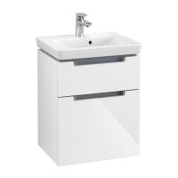 Тумба под раковину Villeroy & Boch Subway 2.0 485х380 мм A90710DH белый глянцевый