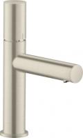 Смеситель для раковины Axor Uno 110 ComfortZone 45002820 никель шлифованный