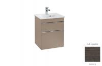 Тумба под раковину Villeroy & Boch Venticello 466х426 мм A92201FQ дуб графитовый