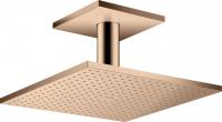 Верхний душ Axor ShowerSolutions 300 2jet с потолочным подсоединением 35320300 полированное красное золото