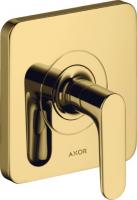 Запорный вентиль Axor Citterio M (внешняя часть) 34960990 полированное золото