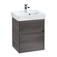Тумба под раковину Villeroy & Boch Collaro 460х374 мм C00600FQ дуб графитовый