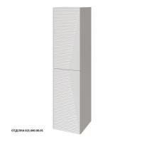 Пенал Caprigo Modo Terza 1400х350х334 мм эмаль левый 35650L EML 021 белый