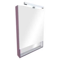 Зеркальный шкаф Roca The Gap 800х850 мм плёнка ZRU9302753 фиолетовый