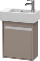 Тумба под раковину Duravit Ketho 450х225 мм правая KT6629R4343 базальт матовый
