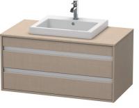 Тумба под раковину Duravit Ketho 1000х550 мм KT675507575 лён
