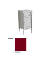 Комод Caprigo Albion Promo 877х430х420 мм правый 33360 R B013 красное вино