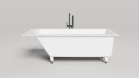 Ванна встраиваемая Salini Caskata S-Sense 170х75 см 104113G белый глянец