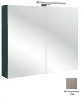 Зеркальный шкаф Jacob Delafon 700х650х143 мм EB1363-NR2 коричневая кожа