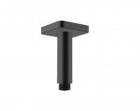 Потолочное подсоединение Hansgrohe Vernis Shape 10 см 26406670 матовый чёрный