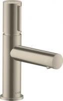 Смеситель для раковины Axor Uno Select 80 ComfortZone 45015820 никель шлифованный