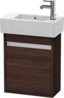 Тумба под раковину Duravit Ketho 450х225 мм левая KT6629L5353 тёмный каштан
