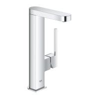 Смеситель для раковины Grohe Plus L-Size высокий выдвижной излив, донный клапан 23 844 003