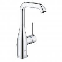 Смеситель для раковины Grohe Essence L-Size высокий поворотный излив, донный клапан 32 628 001