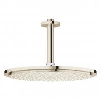 Верхний душ Grohe Rainshower Cosmopolitan 310 (потолочный кронштейн 142 мм, 1 режим струи) 26 067 BE0 никель глянец
