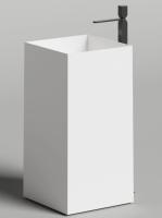 Раковина напольная Salini Armonia Square 01 450x450 мм S-Stone 130521M белый матовый
