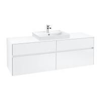 Тумба под раковину Villeroy & Boch Collaro 1600х500 мм C02500MS белый матовый