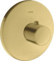 Термостат Axor Uno (внешняя часть) 38375950 шлифованная медь
