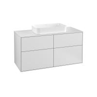 Тумба под раковину Villeroy & Boch Finion 1200х501 мм F67100MT белый матовый