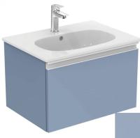 Тумба под раковину Ideal Standard Tesi 600x440 мм T0046WI серо-голубой матовый