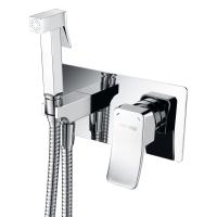 Комплект гигиенического душа WasserKraft Aller встраиваемый 10638 хром