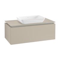 Тумба под раковину Villeroy & Boch Legato 1000х500 мм B70400VK мягкий серый