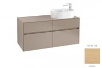 Тумба под раковину Villeroy & Boch Collaro 1200х500 мм C05900VJ северный дуб