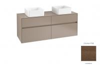 Тумба под раковину Villeroy & Boch Collaro 1400х500 мм C04800VH аризонский дуб