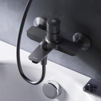 Смеситель для ванны AM.PM X-Joy TouchReel F85A10522 чёрный