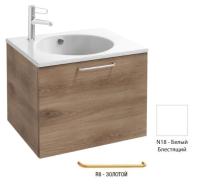 Тумба под раковину Jacob Delafon Odeon Rive Gauche 600х508 мм EB2510-R8-N18 белый глянцевый