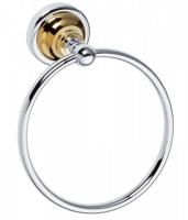 Кольцо для полотенца Bemeta Retro 144204068 хром/золото