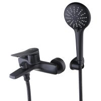 Смеситель для ванны Lemark Bronx LM3714BL чёрный