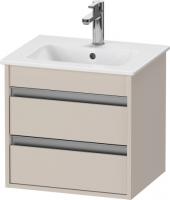 Тумба под раковину Duravit Ketho 500х412 мм KT644409191 серо-коричневый матовый
