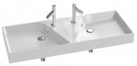 Раковина двойная Jacob Delafon Rythmik 1200х460 мм EXM112-Z-00 белый (сн с пр-ва 2026)