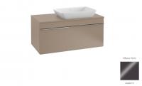 Тумба под раковину Villeroy & Boch Venticello 957х502 мм R A94801FP серый глянцевый