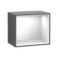 Настенный модуль Villeroy & Boch Finion 418х270х356 мм F580MTGK матовый антрацит/белый матовый