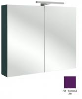 Зеркальный шкаф Jacob Delafon 700х650х143 мм EB1363-F26 сливовый глянцевый