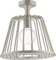 Верхний душ Axor LampShower/Nendo 275 1jet с потолочным подсоединением 26032800 сталь