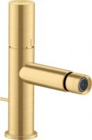 Смеситель для биде Axor Uno 45200250 шлифованное золото