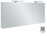 Зеркальный шкаф Jacob Delafon 1400х650х143 мм EB789RU-NR2 коричневая кожа