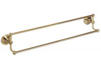 Полотенцедержатель двойной Bemeta Retro 665 мм 144104237 бронза